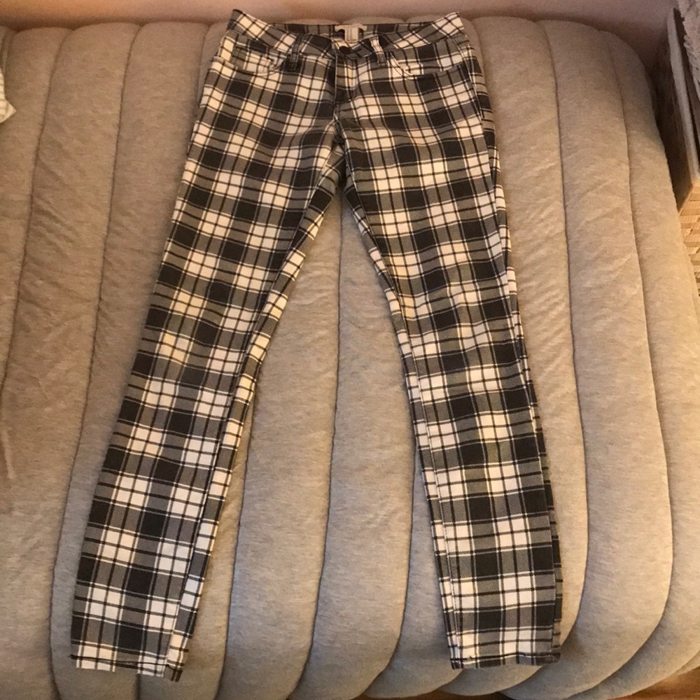 Plaid pants